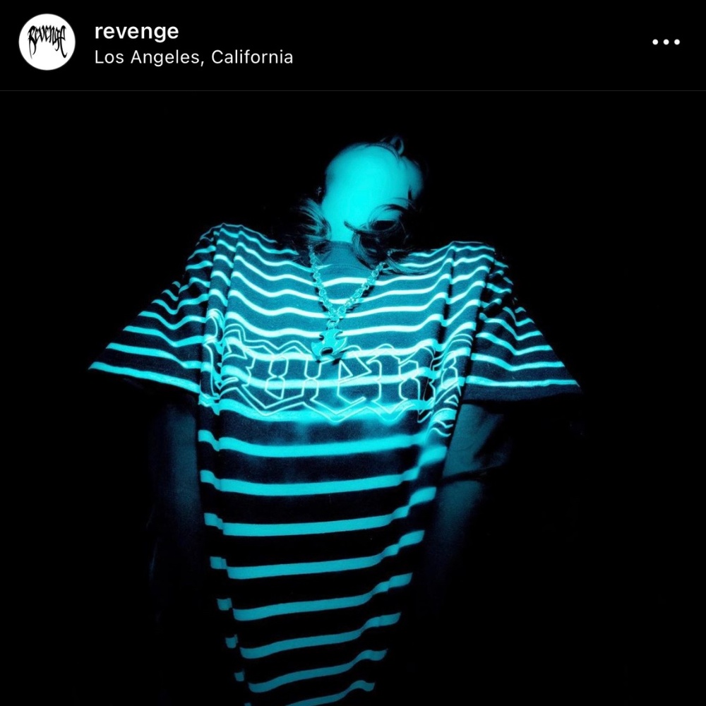 Revenge Striped T-Shirt